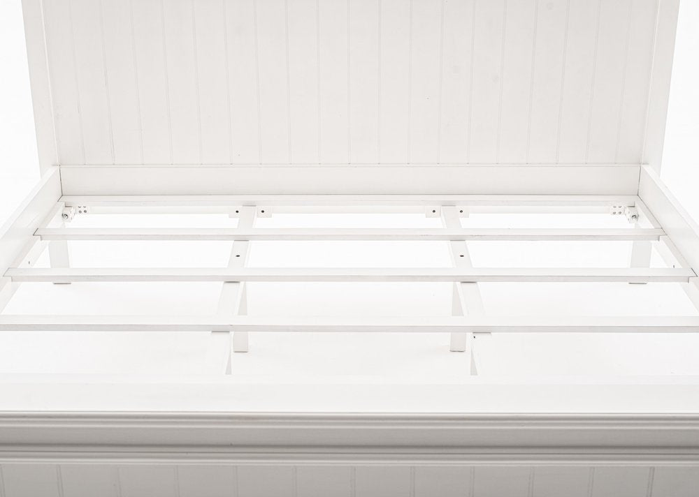 Classic White Panel King Size Bed