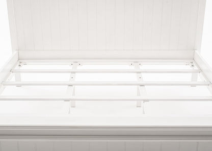 Classic White Panel King Size Bed