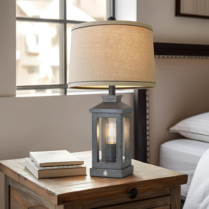 23.75" Farmhouse USB A+C Charging Ports 3-Way Dimmable Touch Control