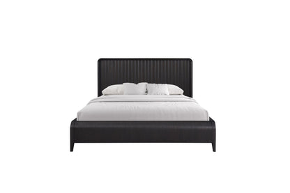 Queen Waterfall Panel Bed