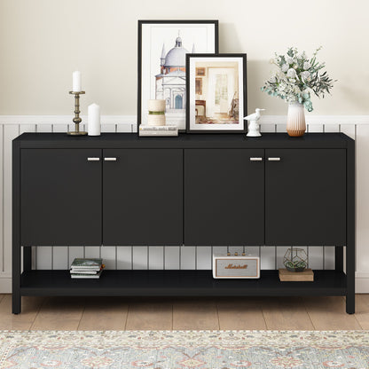 Functional Entryway Console Table with Ample Storage,Suitable for