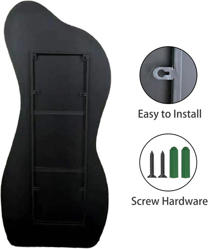 Large Irregular Unique Shaped Mirror, Big Asymmetrical Wall Mirror,