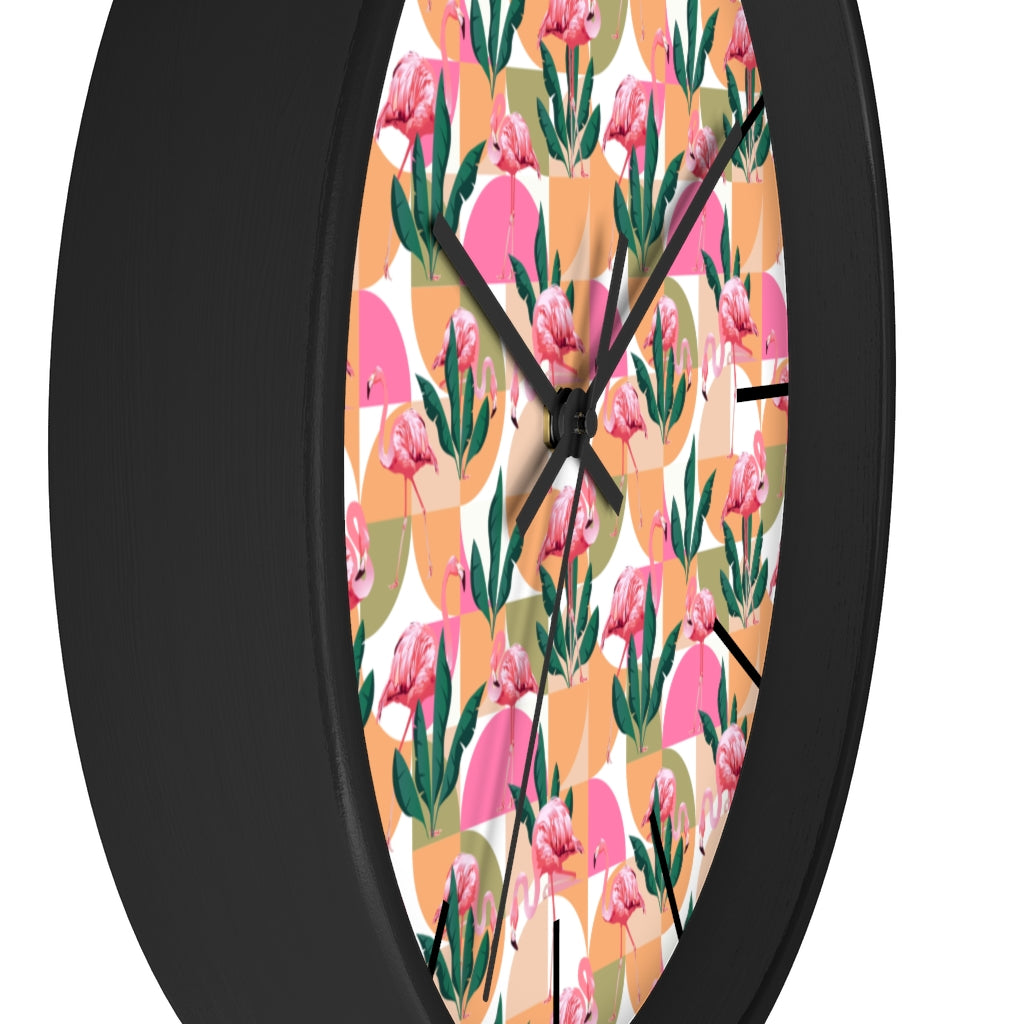 2882Time™ Retro Geometric Wall Clock Collection with Assorted Retro Pattern Designs