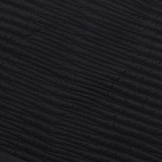 Black Geometric King Quilt