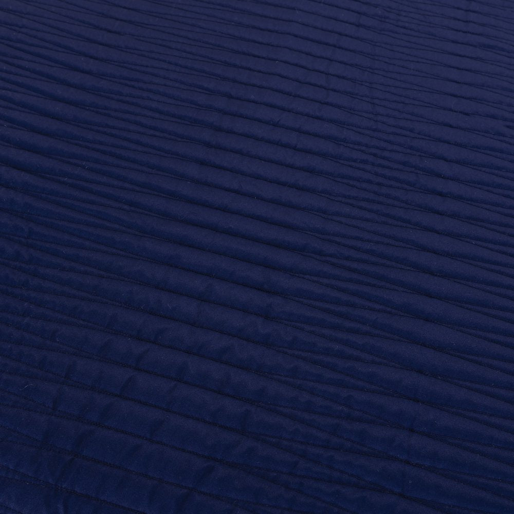 Indigo Geometric King Quilt