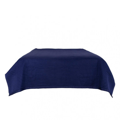 Indigo Geometric King Quilt