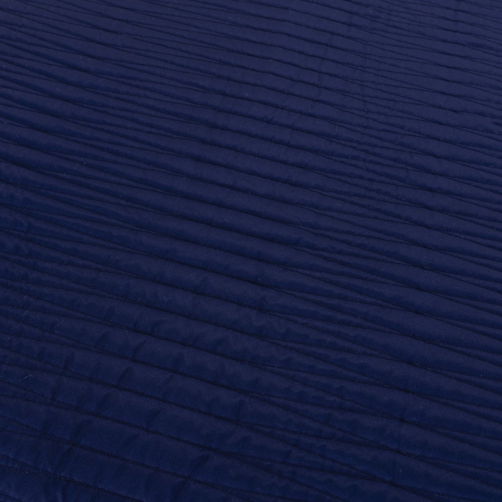 Indigo Geometric Queen Quilt