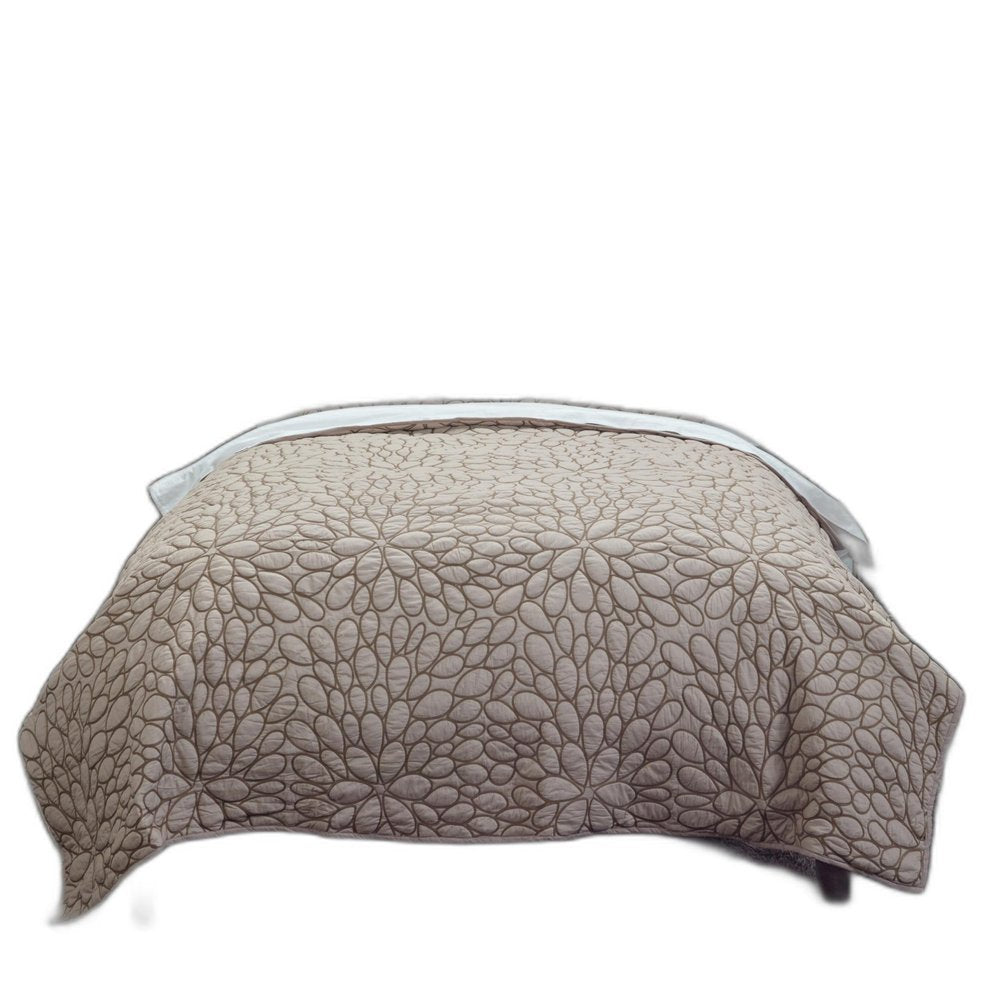 Blush Floral Queen Quilt