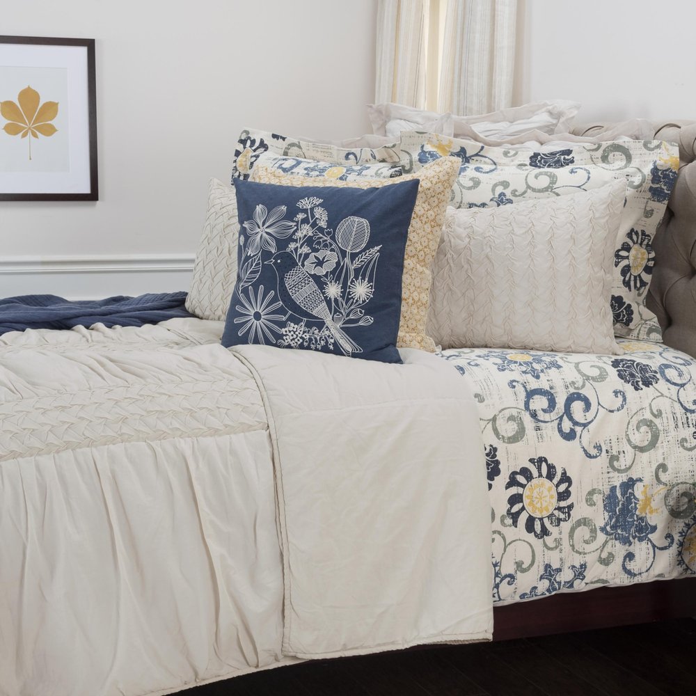 Ivory Geometric Quilt