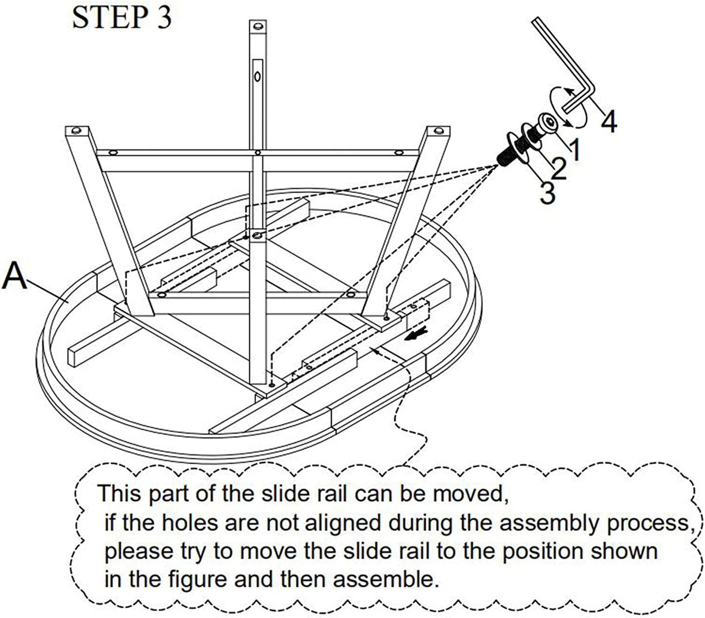 Espresso Extendable Farmhouse round Wood Table