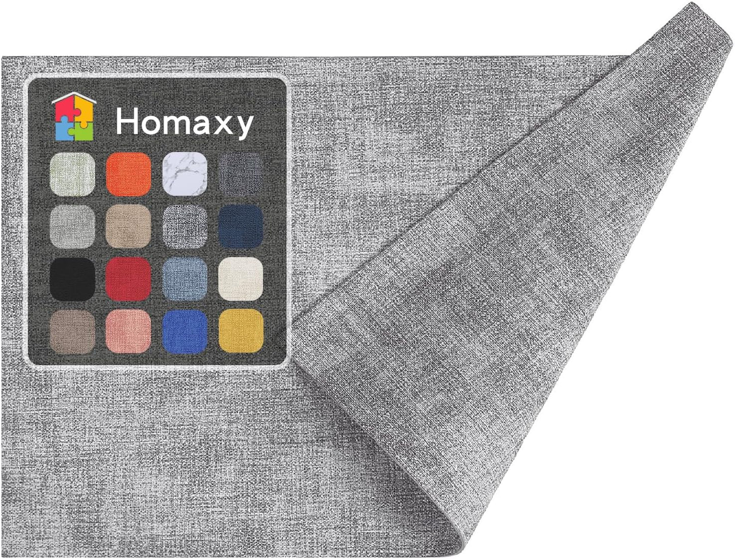 Homaxy Faux Leather Heat Resistant Placemats for Dining Table Set of 6, Waterproof Wipeable Washable PU Table Mats, Easy to Clean Anti-Slip Place Mats, 11.8" X 17", Beige