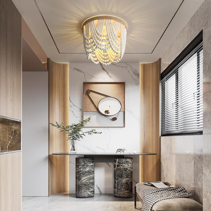 Bohemian Lighting Bohemian Chandelier Handmade Beaded Chandelier