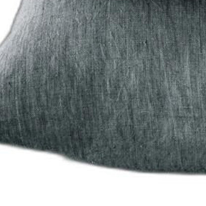 Four Piece Light Gray Linen Sheet Set