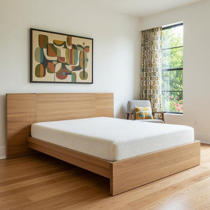 Natural Wood California King Bed Frame