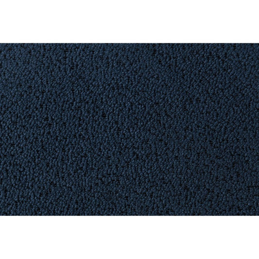 Navy Blue Tufted Upholstered Lighted King Bed Frame