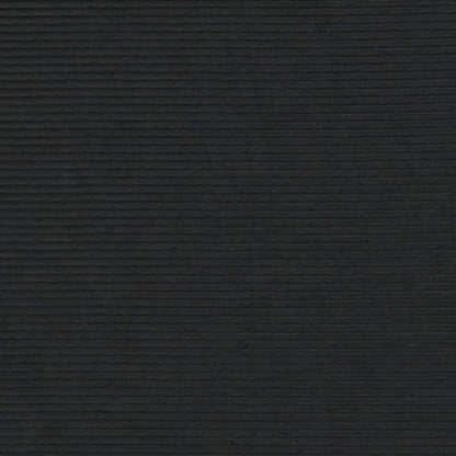 Black Ribbed Texture Velvet Upholstered King Bed Frame