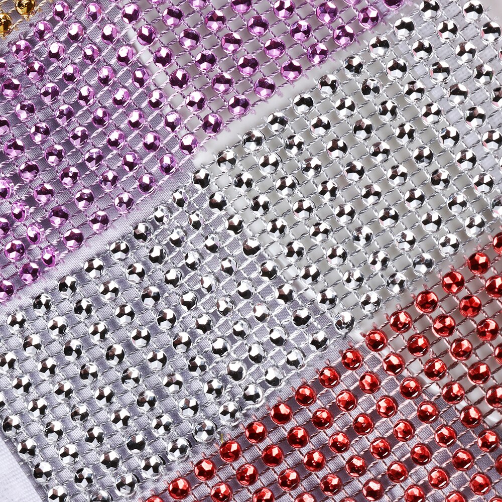 5Pcs Napkin Diamond Rings Holder Cup Flower