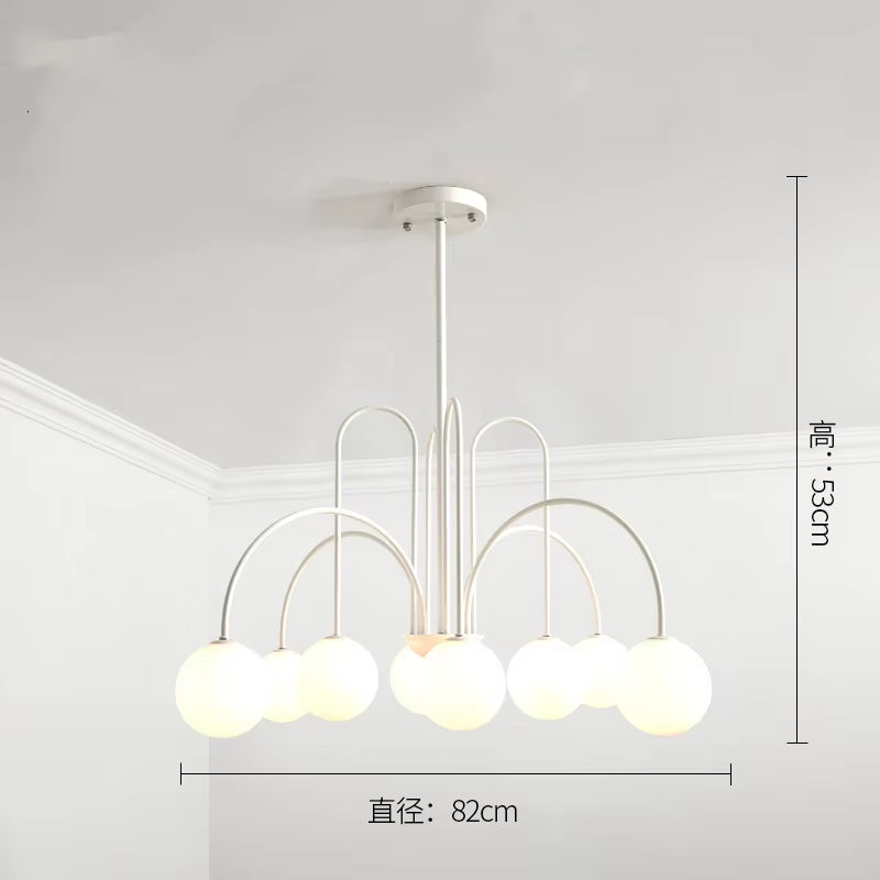 Modern Led Pendant Lamps Nordic Glass Minimalist Hanging Lighting Fixture Dining Living Bedroom Indoor Decor Suspension Lights