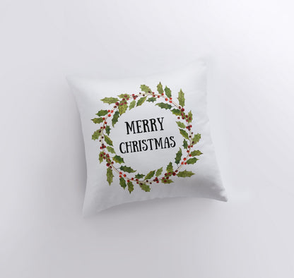 Christmas Wreath Pillow