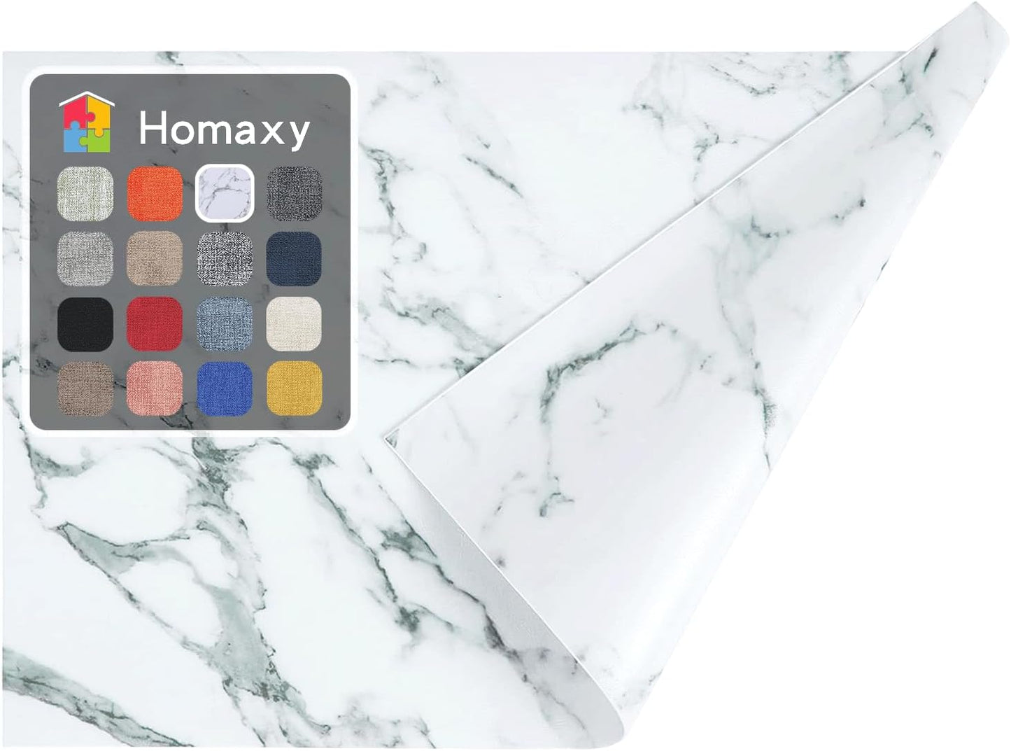 Homaxy Faux Leather Heat Resistant Placemats for Dining Table Set of 6, Waterproof Wipeable Washable PU Table Mats, Easy to Clean Anti-Slip Place Mats, 11.8" X 17", Beige