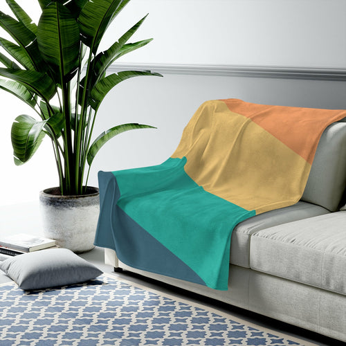 Abstract and Pattern Plush Blanket Throws - Soft Decorative Throw Blanket Collection