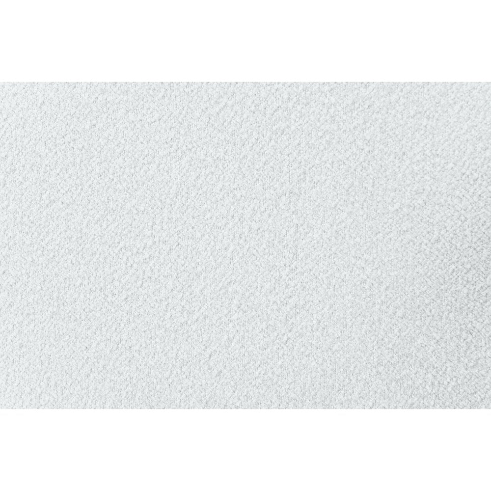 Gray and White Wood And Upholstery Lighted Queen Bed Frame