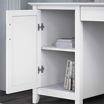 Key West Computer Desk with Storage and File Cabinet Including Lateral Filing