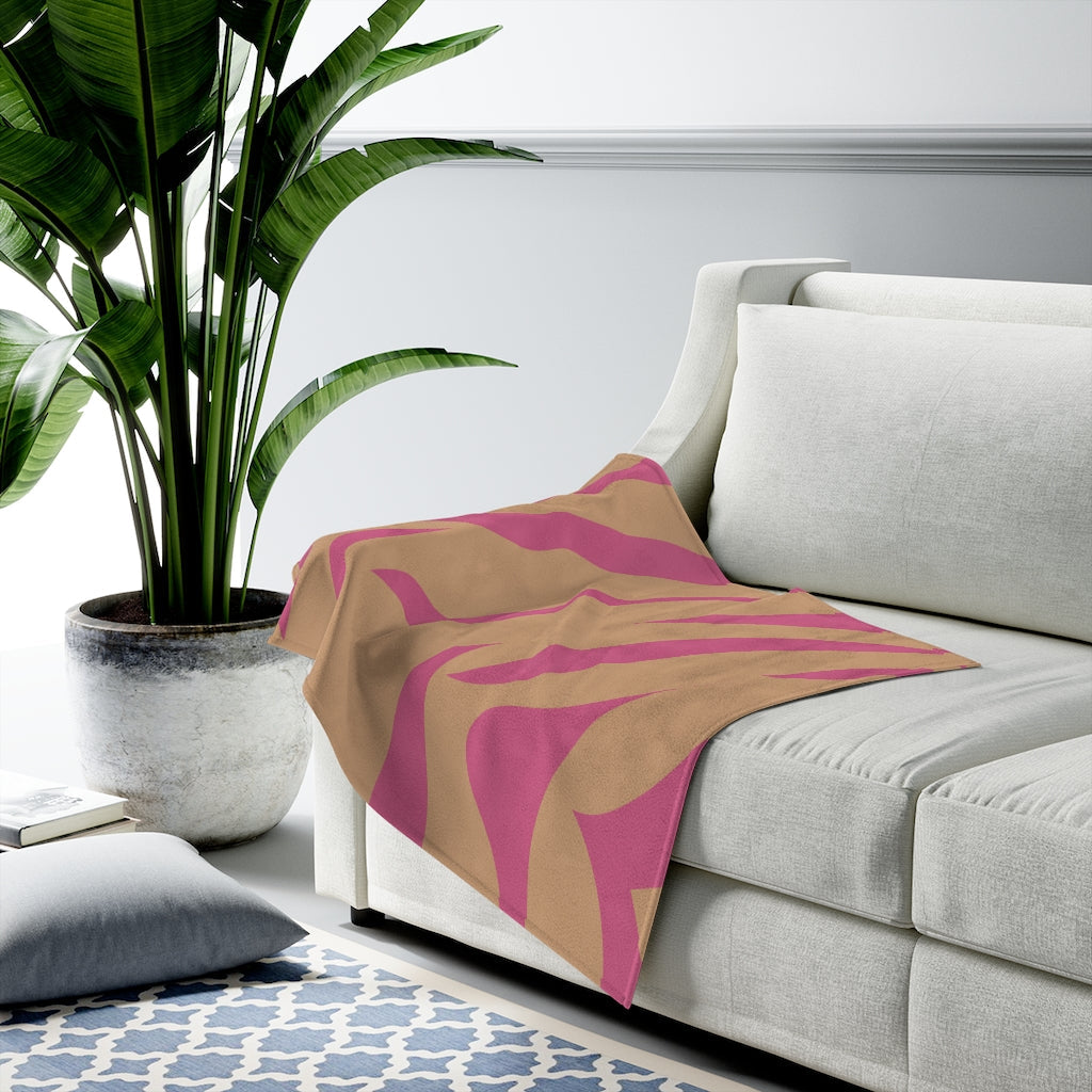 Abstract and Pattern Plush Blanket Throws - Soft Decorative Throw Blanket Collection