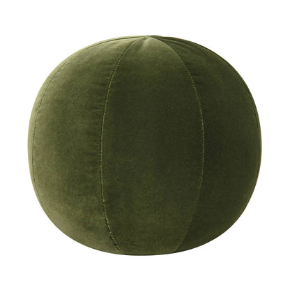 Luna 12" Round Sphere Accent Ball Throw Pillow
