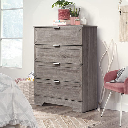 4-Drawer Farmhouse Dresser, Wash Grey