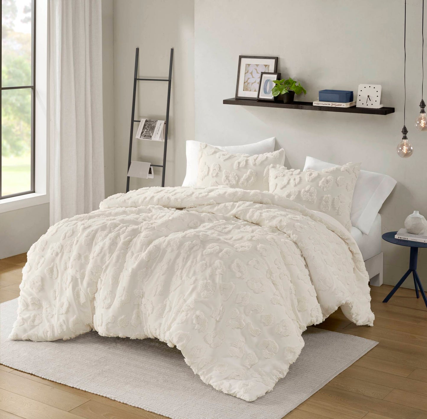 Animal Chenille Duvet Cover Set Twin/Twin XL