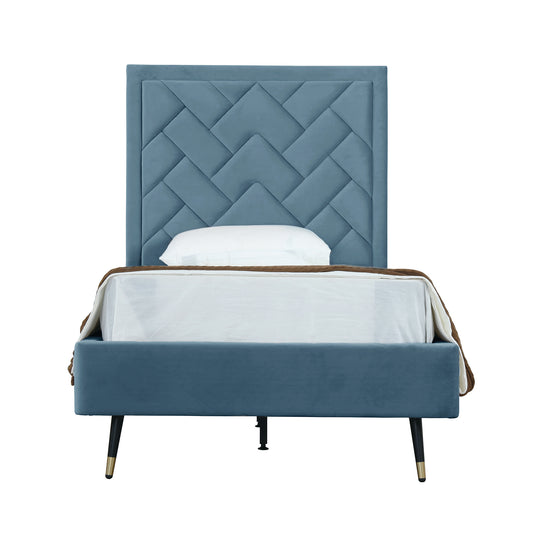 Twin Bed in Blue