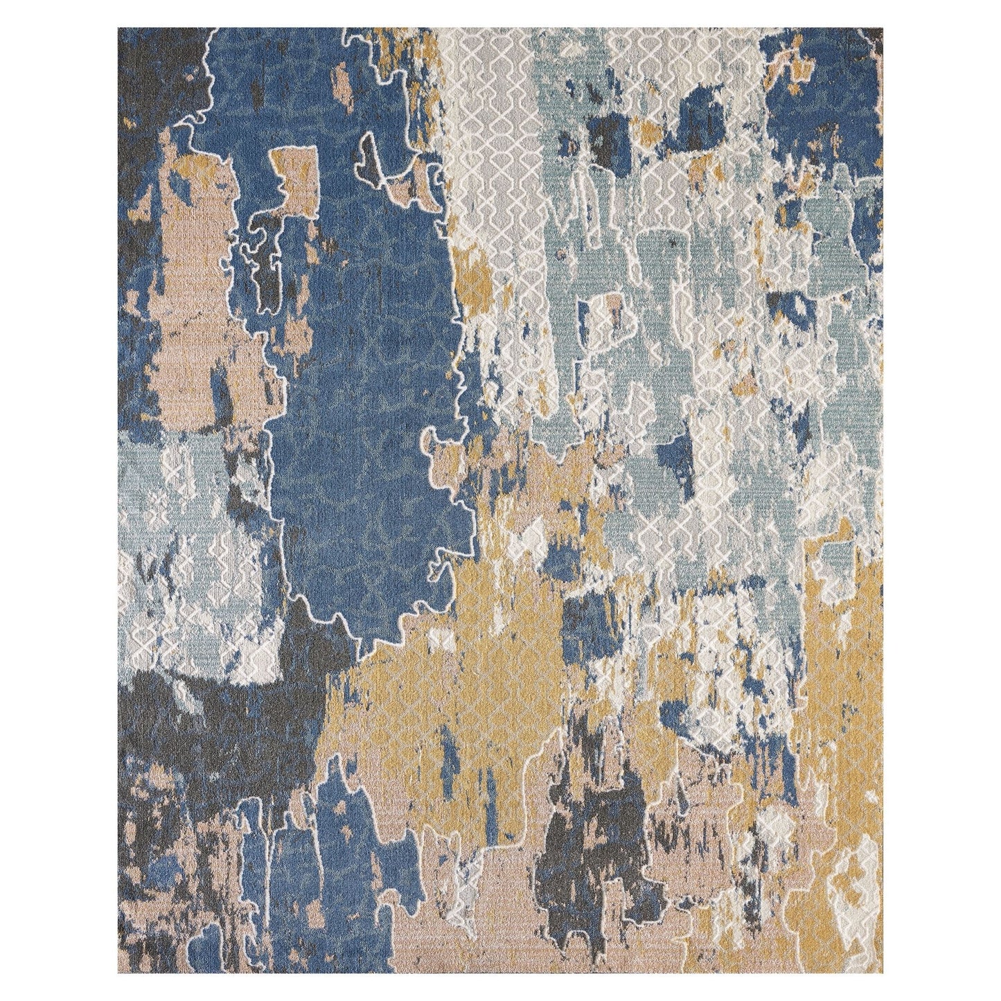Edenbrook Abstract Multi-Colored Rug, 5 x 8