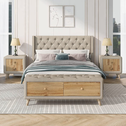 Modern 4-Piece Bedroom Furniture Set