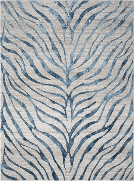 Elegance GC_CNC6006 Blue 7 ft. 10 in. x 10 ft. 3 in. Area Rug