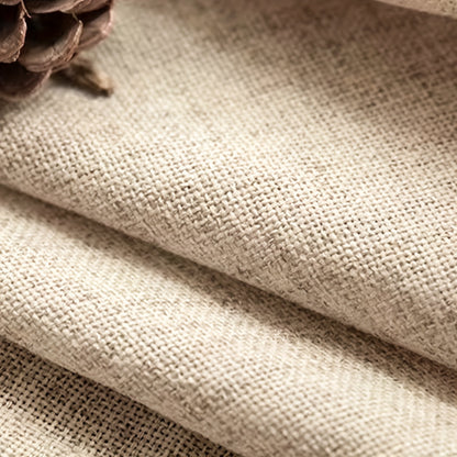 Elegant Faux Linen Curtain for Any Room Decor