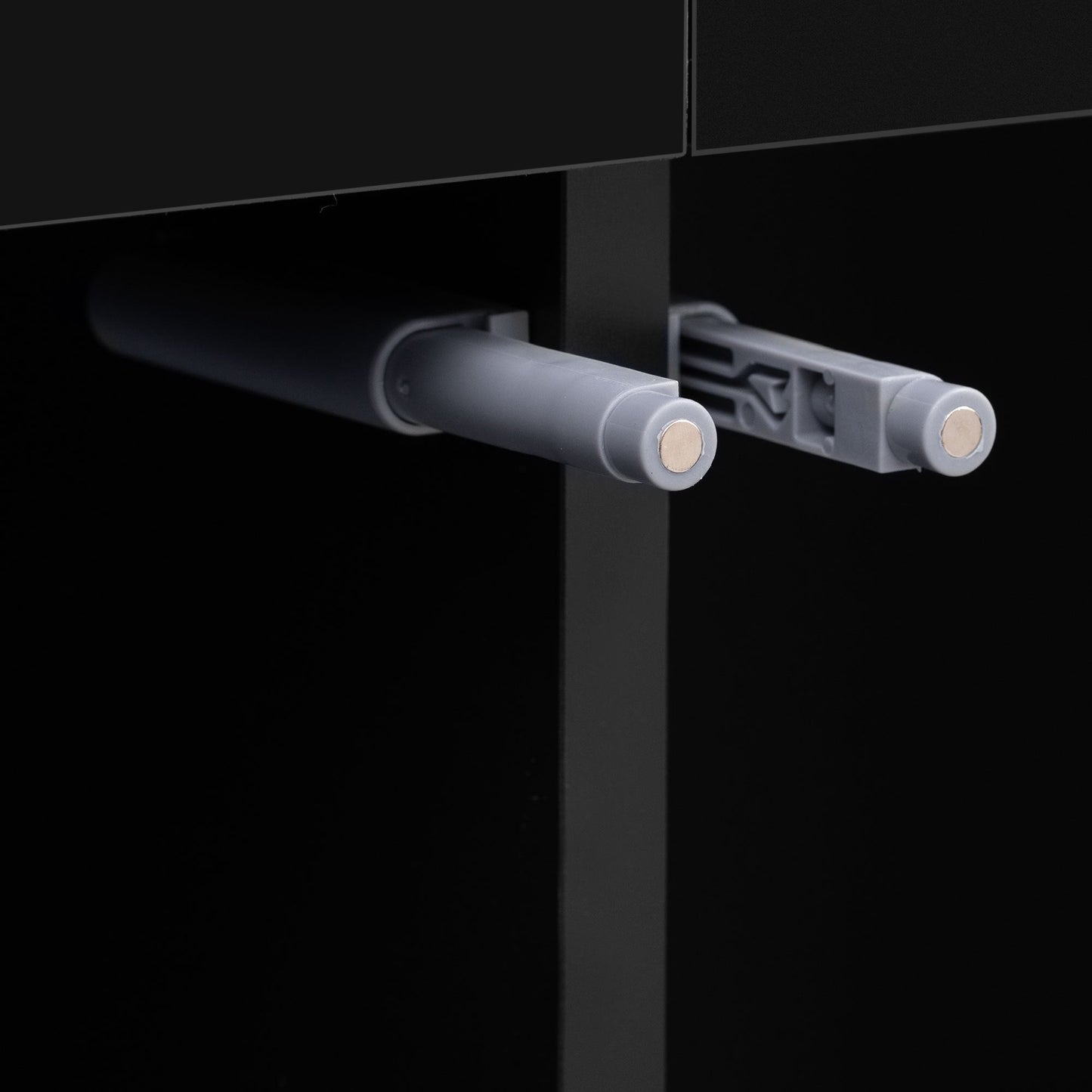 Wooden Storage Cabinet with Drawers and Industrial Steel Pipe Table Legs