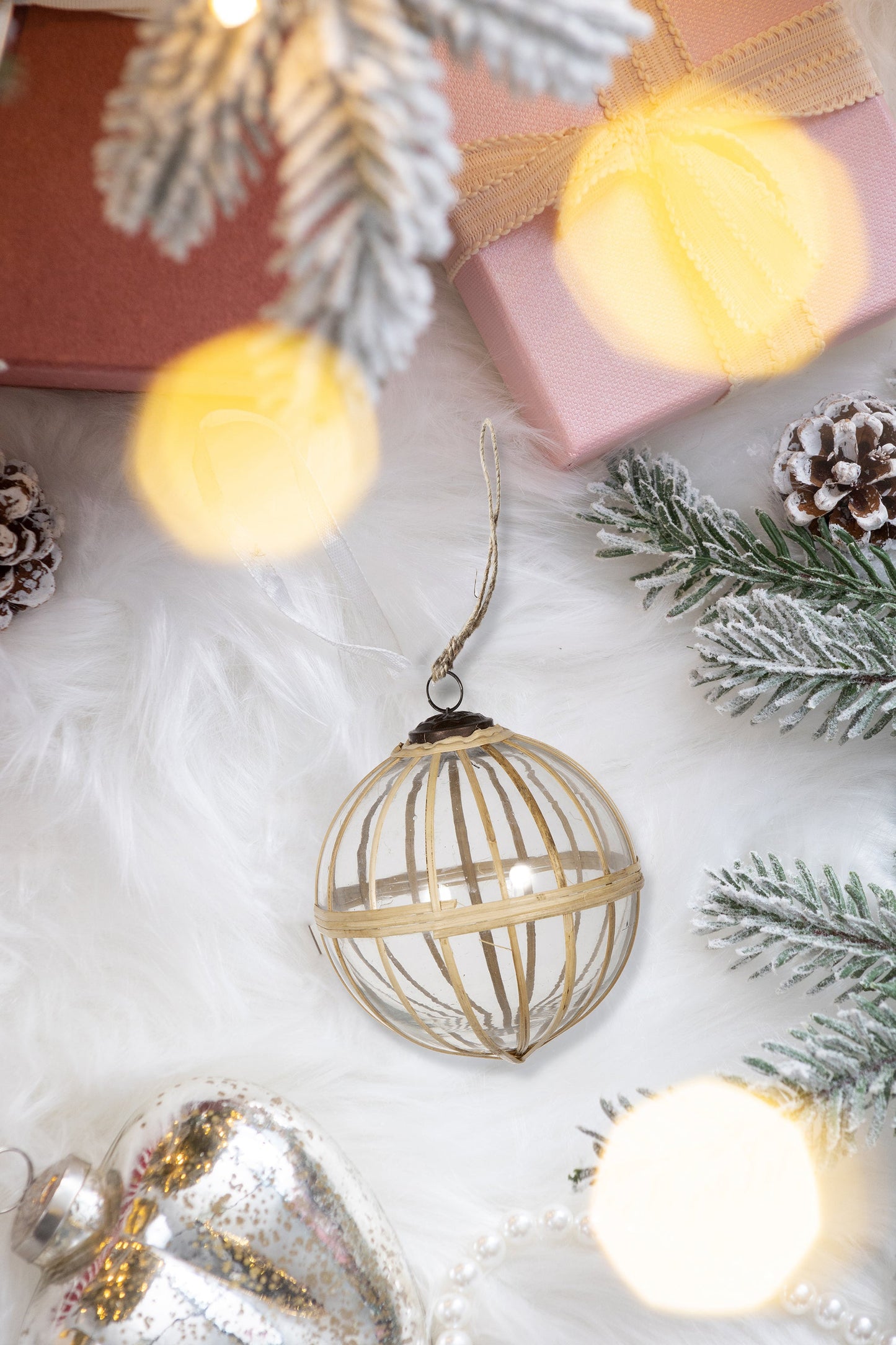 D5' X-Mas Hanging Ornament, Decorative Hanging Ball Christmas Tree