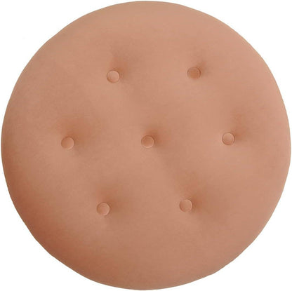 Yolanda 24" Round Upholstered Accent Ottoman