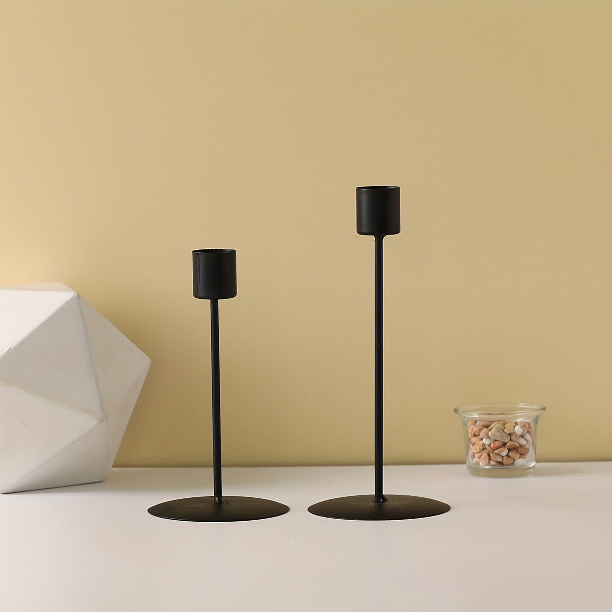 Elegant Candle Holder Set for AllDay Festivities