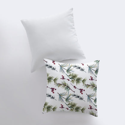 Christmas Holly Pillow