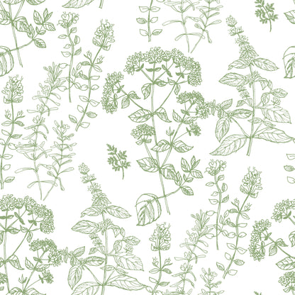 Handrawn Botanicals Wallpaper