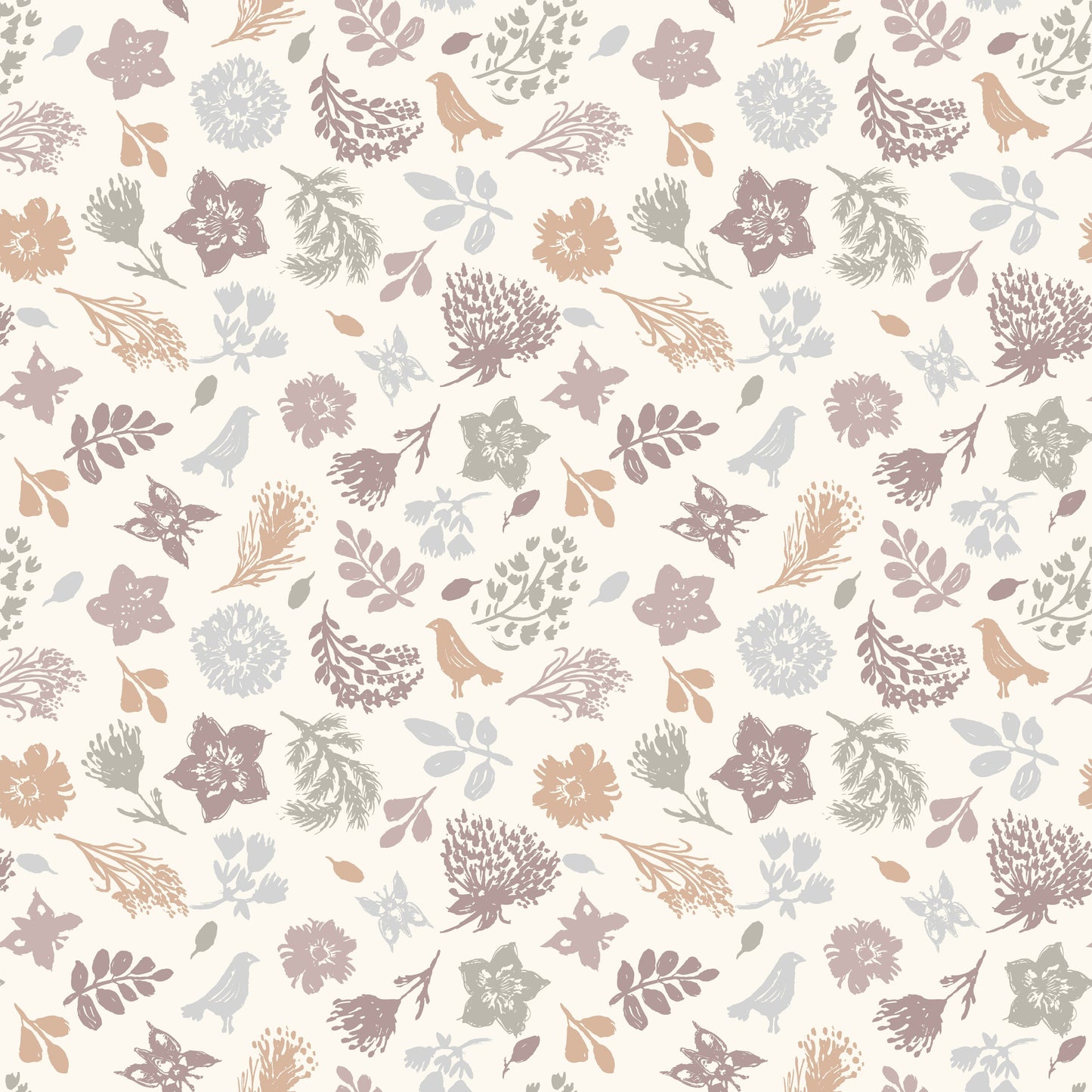 Ivory & Wheat Wallpaper