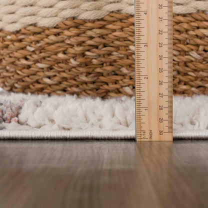 Zhen Plush Area Rug Soft Shag Carpet Modern Cozy Home Floor Decor for Living Room