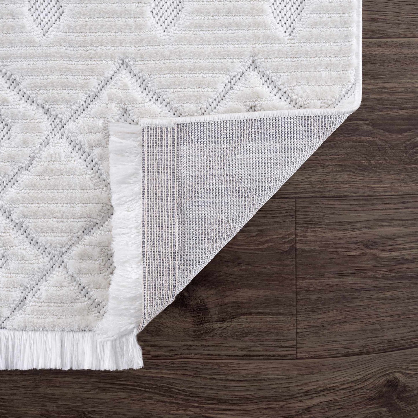 Beil Ivory Textured Area Carpet - Clearance