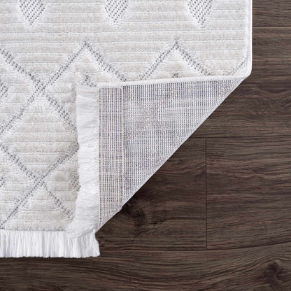 Beil Ivory Textured Area Carpet - Clearance