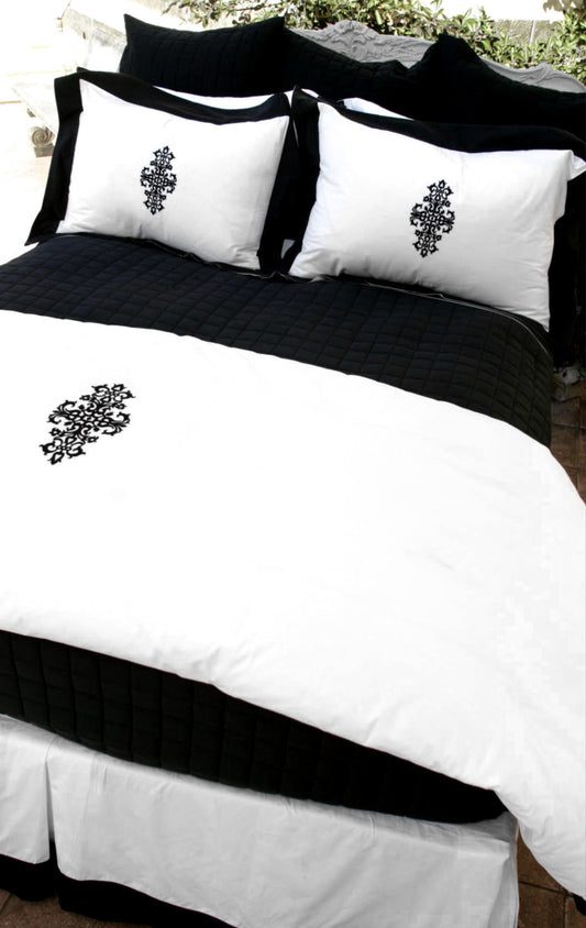 400TC Liaison Belladonna Duvet Onyx