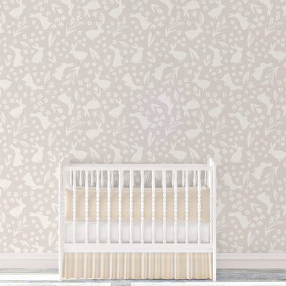 Bunny Bouquet Wallpaper