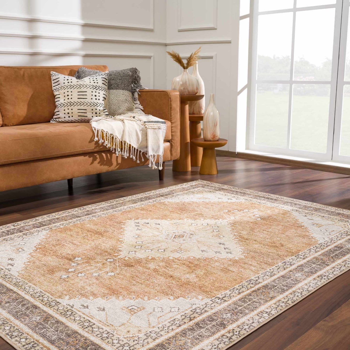 Albas Washable Area Rug
