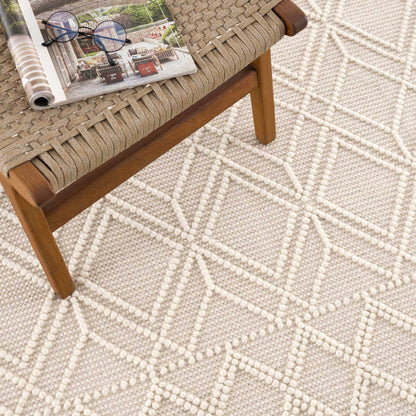 Ramsbury Beige Area Rug